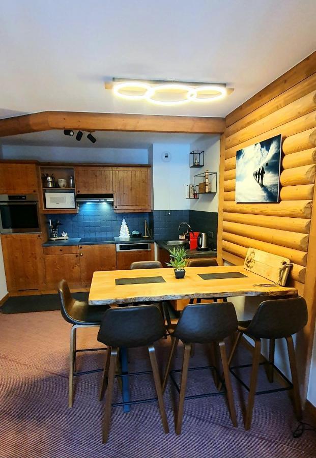 Appartement Arc 1950 M, Ski Au Pied, Piscine Exterieure Chauffee, Remontees Mecaniques A 100M, Sauna Et Salle De Sports Les Arcs  외부 사진