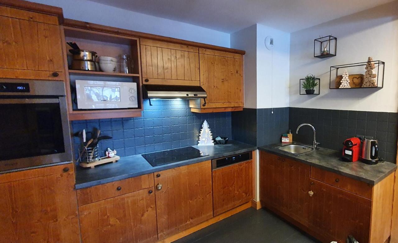 Appartement Arc 1950 M, Ski Au Pied, Piscine Exterieure Chauffee, Remontees Mecaniques A 100M, Sauna Et Salle De Sports Les Arcs  외부 사진