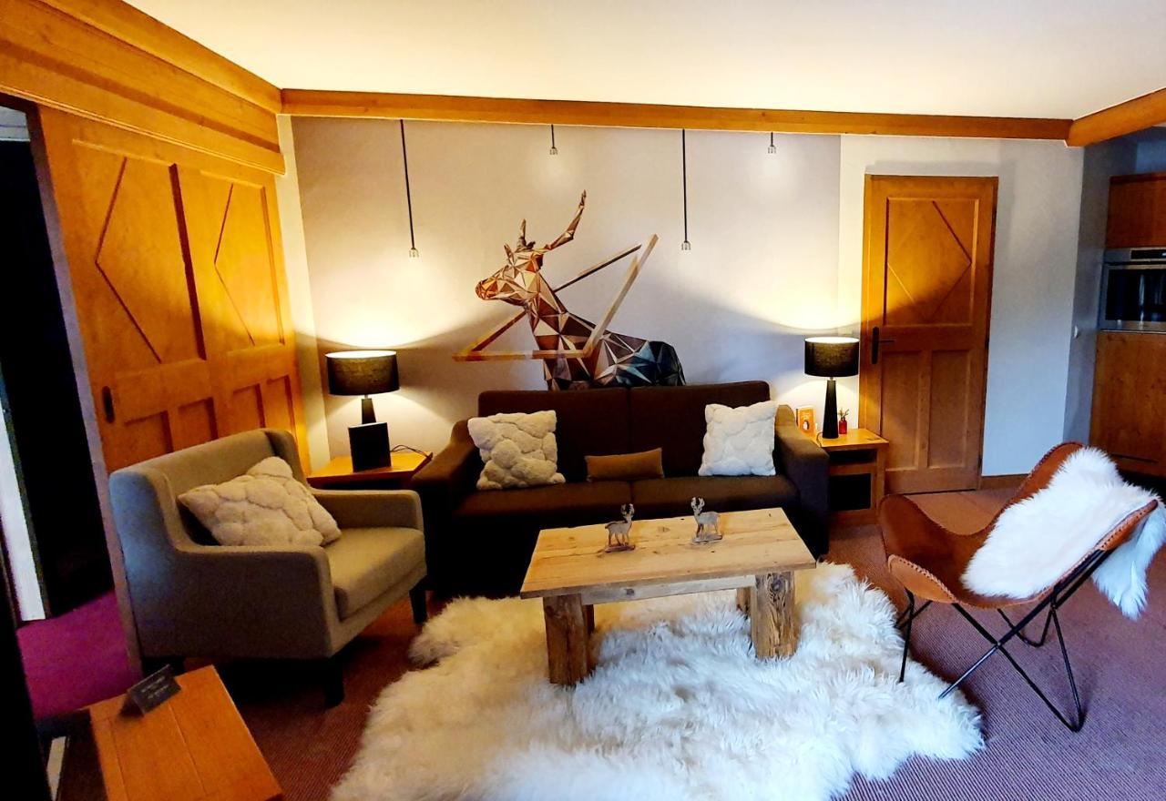 Appartement Arc 1950 M, Ski Au Pied, Piscine Exterieure Chauffee, Remontees Mecaniques A 100M, Sauna Et Salle De Sports Les Arcs  외부 사진