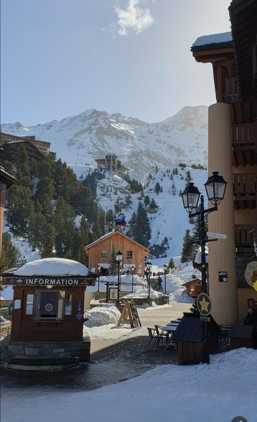 Appartement Arc 1950 M, Ski Au Pied, Piscine Exterieure Chauffee, Remontees Mecaniques A 100M, Sauna Et Salle De Sports Les Arcs  객실 사진